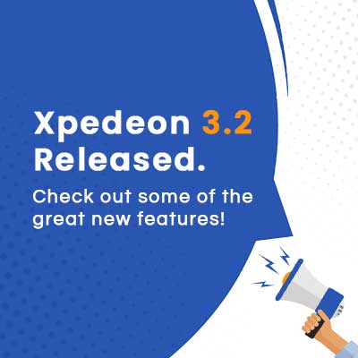 Featured image for “Xpedeon 3.2 Released”