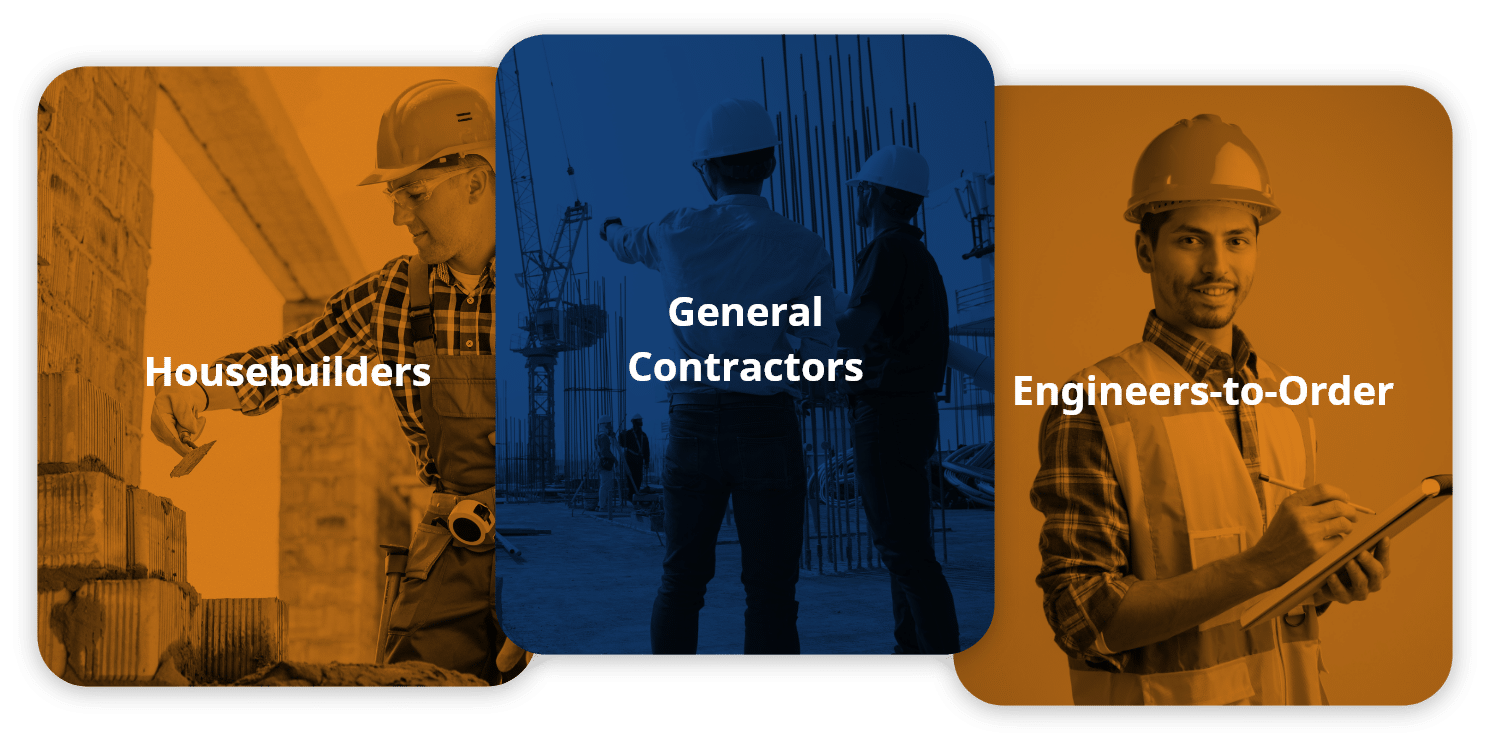 general contractors, housebuilders and engineer to order companies