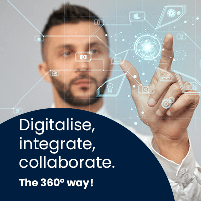 Featured image for “Digitalise, integrate, collaborate. The 360° way!”